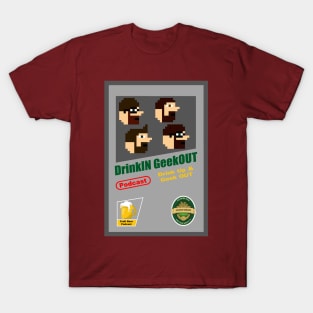 DrinkIN GeekOUT (Box Art) T-Shirt